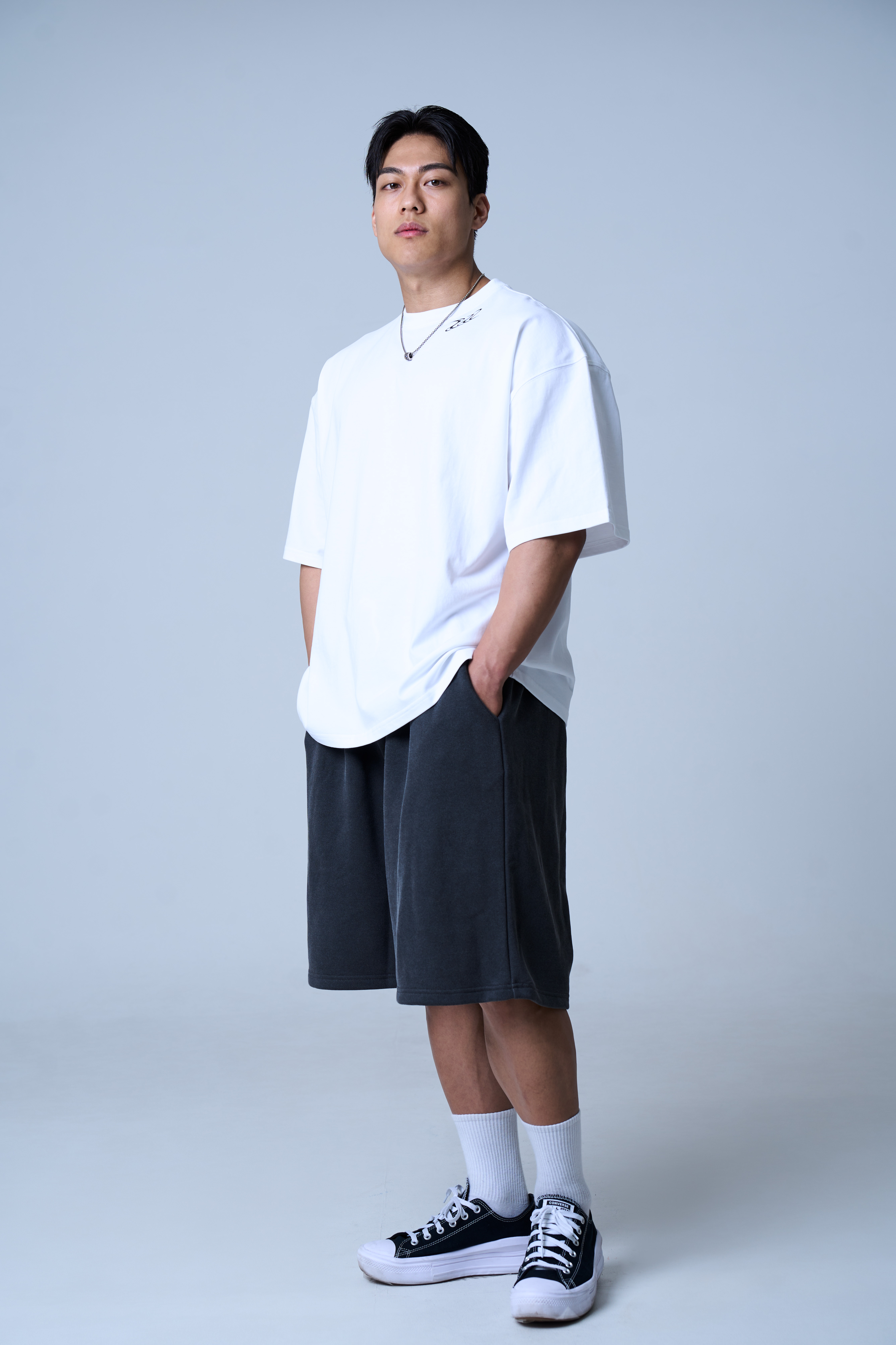 XAI Signature Logo Overfit T-Shirt - White 2