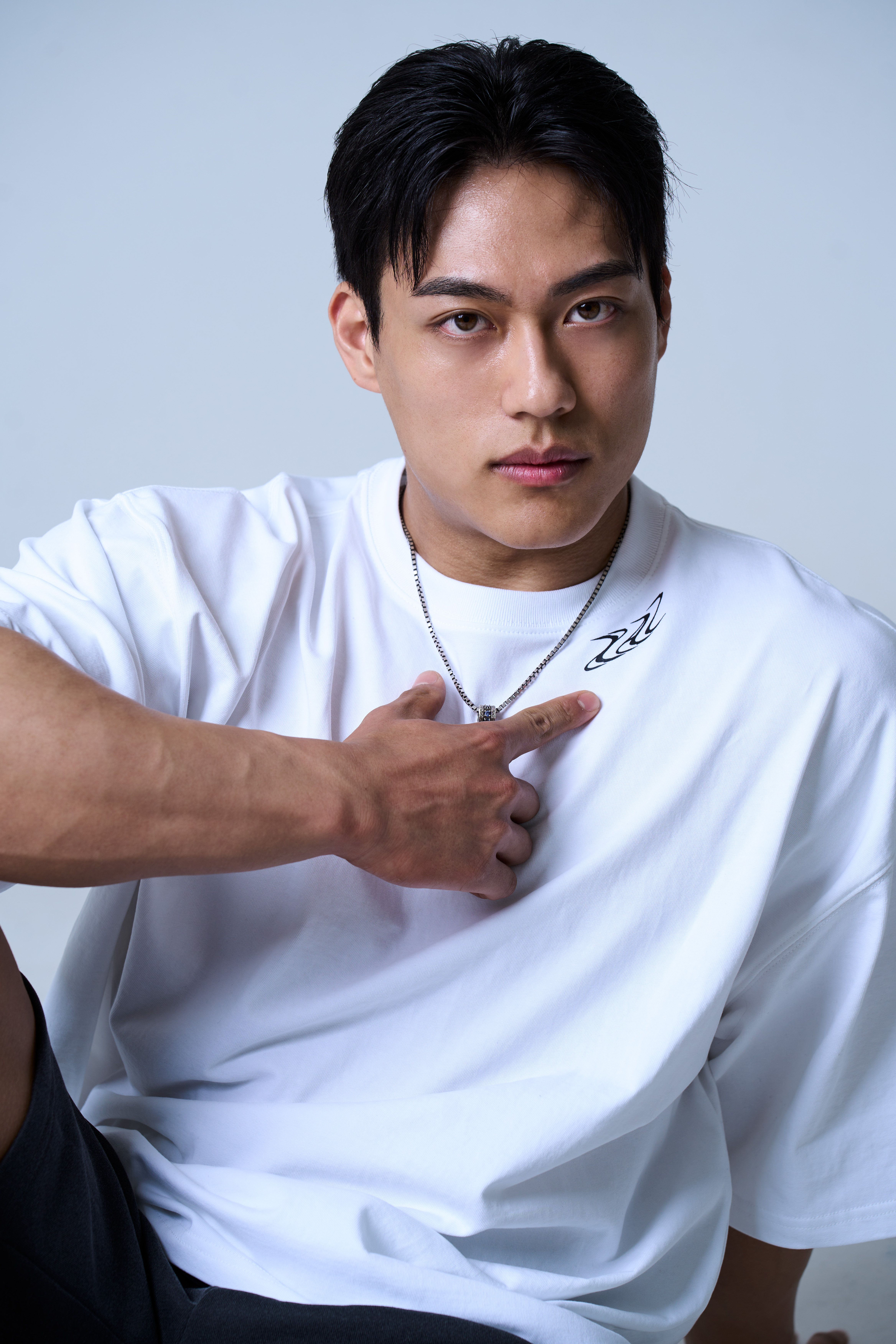 XAI Signature Logo Overfit T-Shirt - White 3