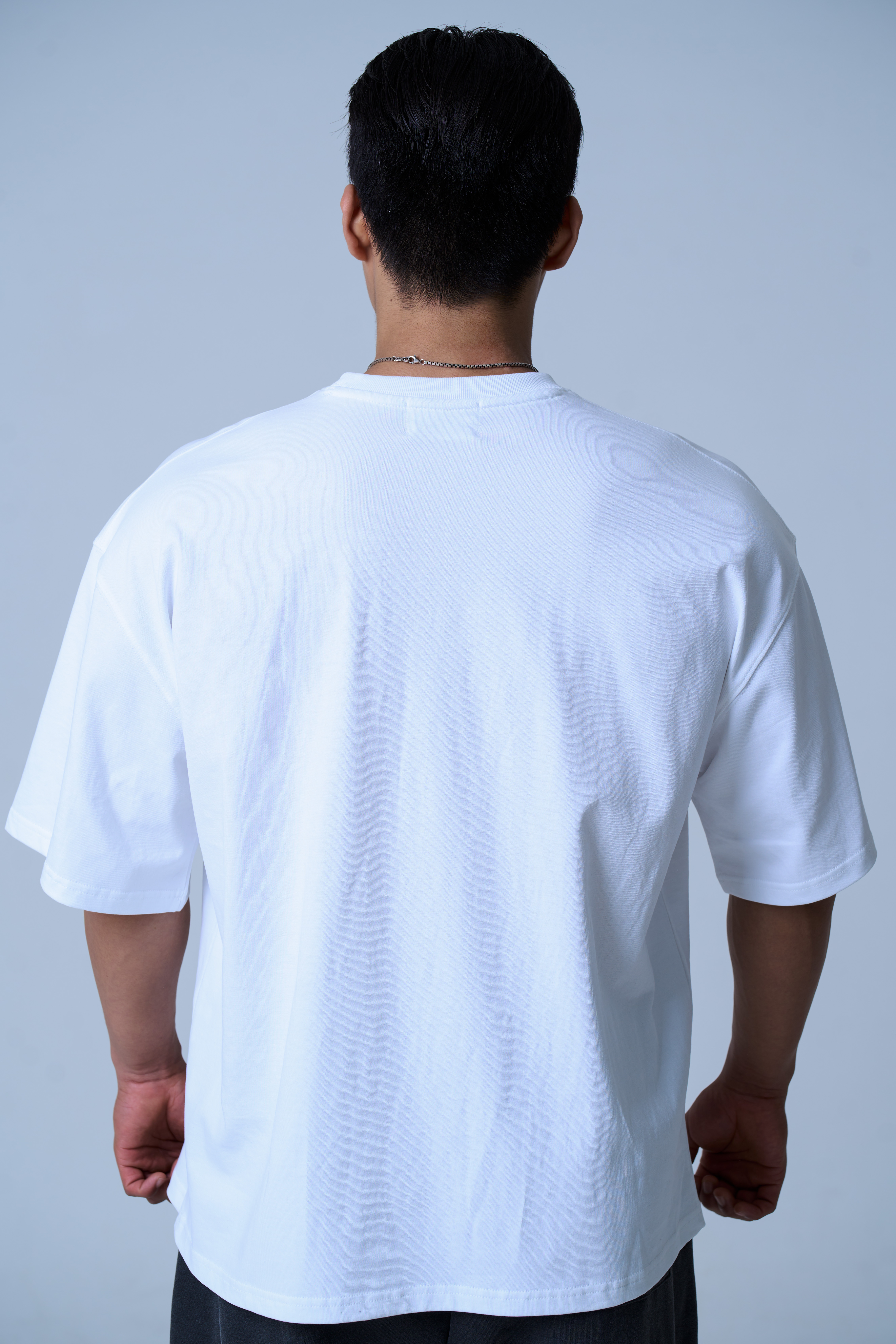 XAI Signature Logo Overfit T-Shirt - White 5