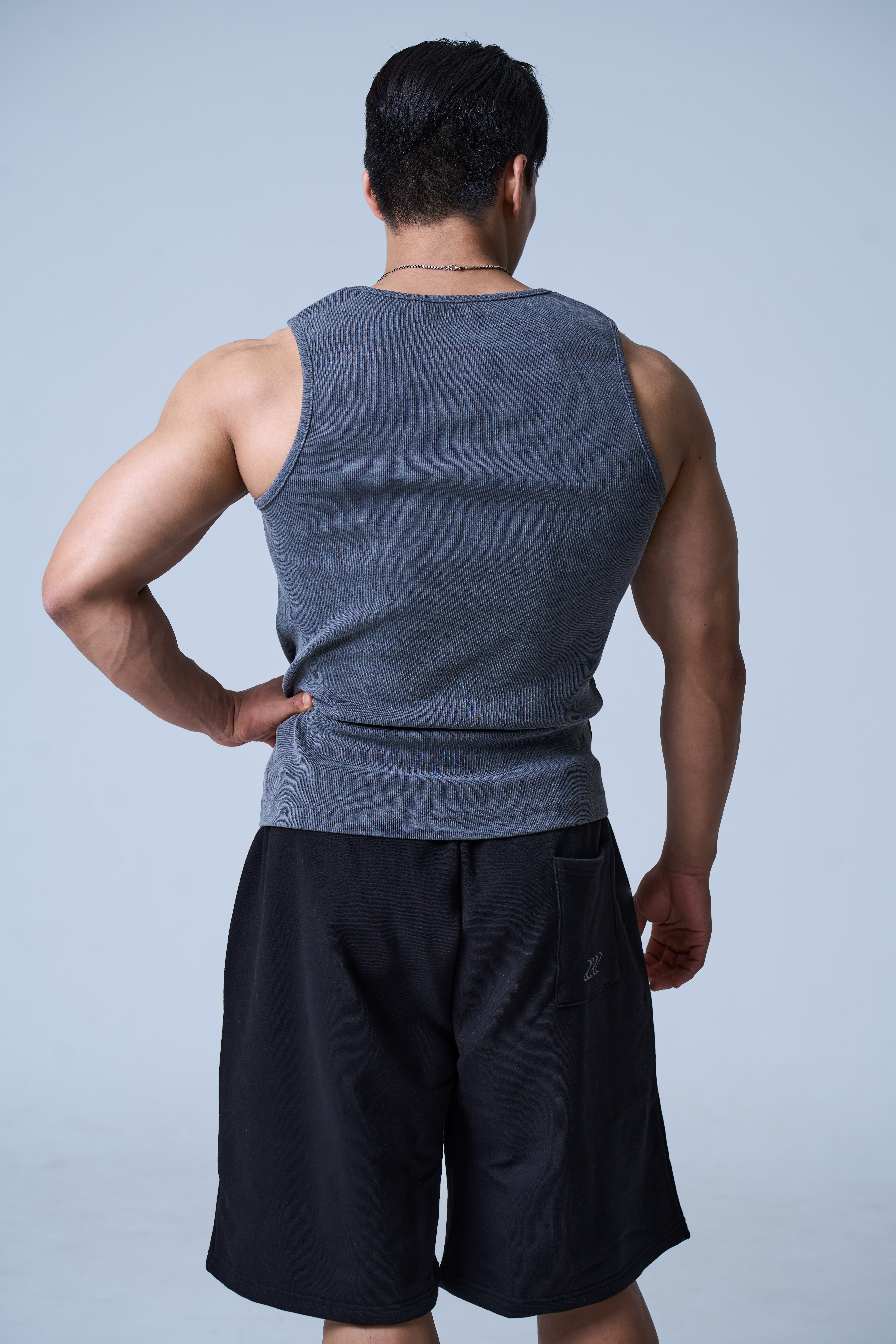 XAI Font Sleeveless - Pigment Charcoal 5